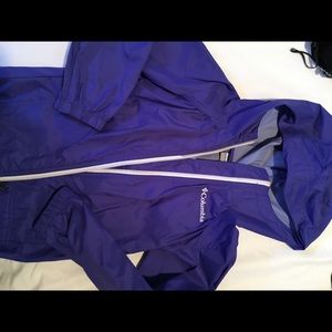 Purple windbreaker